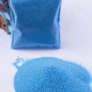 cát màu xanh nước biển