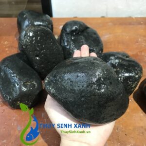 đá cuội sần đen