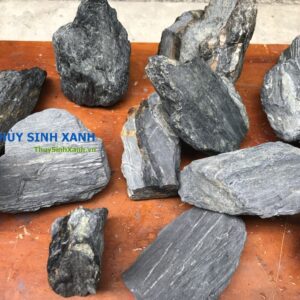 đá trầm tích đen chuyên hồ thuỷ sinh